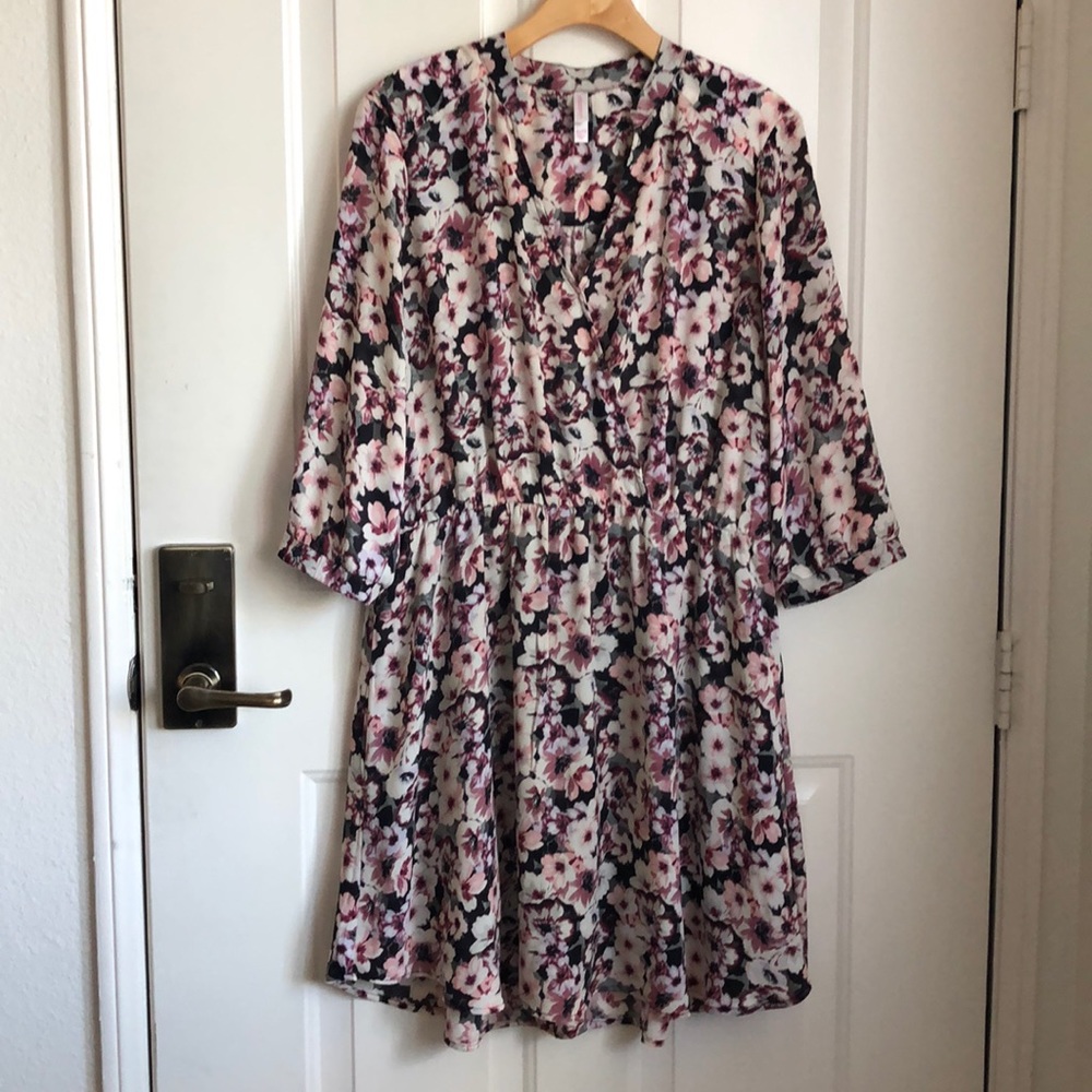 Xhilaration gathered waist dress